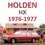 HX Holden Workshop Service Repar Manual