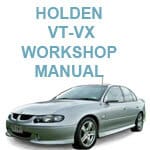 VT-VX Holden Commodore Factory Workshop Manual PDF Download